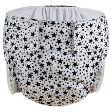 幸福夢想 乾淨防水舒適成人衛生尿布 黑色, 1個, 1枚入