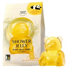 HAPPY BATH 寶貝家庭經典系列沐浴果凍沐浴乳 油菜花香, 75g, 1個