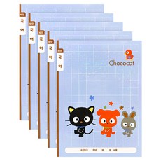 산리오 10칸 국어 초등노트, 초코캣, 5개