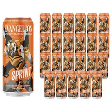 클룹 스프린트 오렌지 임팩트 제로 에너지드링크, 500ml, 24개