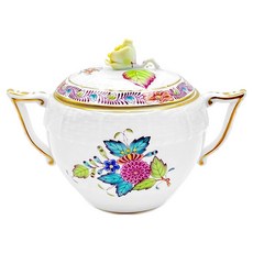 Herend 아포니 슈가 박스 로즈노브 230ml, 멀티, 1개, 상세페이지 참조