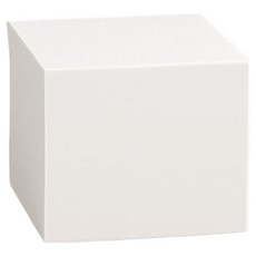 통큰창고 촬영소품 키밍큐브 화이트 사각 7 x 7 x 6 cm, 1개
