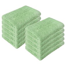 World Clean 萬用竹纖維抹布 綠色, 10個