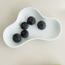 日本製有田燒水滴碗, 白色, 1個