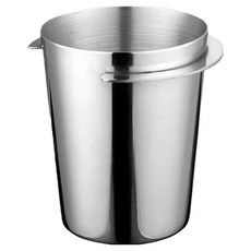 Edish 咖啡接粉杯/聞香杯 58mm, 不鏽鋼色, 1個