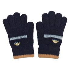 KIZTREE 兒童汽車星星刺繡針織分指手套 雙手穿戴組 ST-149