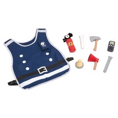 Classic WORLD 客來喜 消防工具組 50585, 藍色服裝, 1個