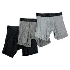 Under Armour 安德瑪 男款 6吋四角內褲3件組 1383878-035