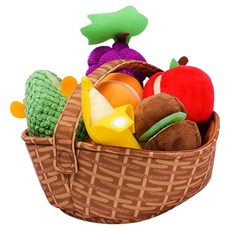 jollybaby 布製水果提籃, 多色, 1個, 17cm