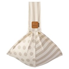 Dr.Betta 嬰兒背帶, Stripes & dots (Gray)