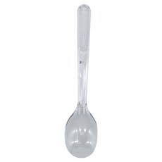 SAENGHWALEN 韓國製 Daily Fit 冰淇淋迷你透明湯匙 12cm, 500個, 1入