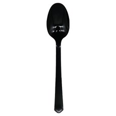 생활엔 국내산 데일리핏 일회용 숟가락 블랙 17cm, 500개, 1개입