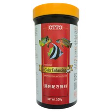 OTTO 建興水族 揚色配方飼料, 100g, 1個