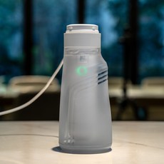 휴클린 2세대 C타입 충전식 대용량물통 휴대용 비데 화이트 MAX 400ml, CP9515, 고객직접설치