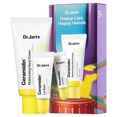 닥터자르트 해피 립스 해피 핸즈 립밤 7ml + 핸드크림 50ml 세트, 1세트