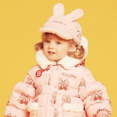 BEBE DE PINO 兒童兔子絨毛露營帽 BP44AH147