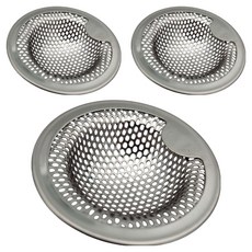 minono 米諾諾 易取式304不鏽鋼濾網 DN-19 5.2 x 1.5cm, 1套, 3個裝