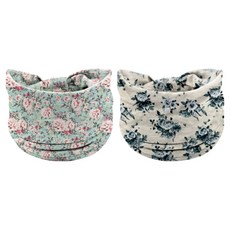 테이아 생동감 넘치는 컬러풀 패턴 아웃도어 스포츠 헤어밴드 2종 세트, 21번, 1세트