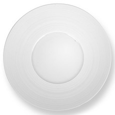 제이앨꼬께 헤미스피어 사틴 브레드버터접시, 화이트, 1개