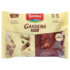 Loacker 萊佳哈斯 Gardena 迷你綜合 40入, 340g, 1個