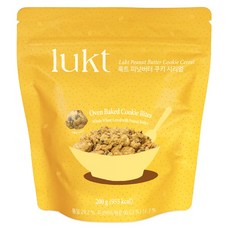 룩트 피넛버터 쿠키 시리얼, 200g, 1개