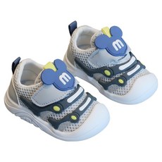 Annie韓系童鞋 童裝 童用品 寶寶透氣網面米奇學步鞋 20碼