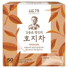 쌍계명차 김동곤 명인의 호지차, 1.2g, 1개, 50개입