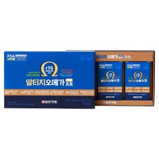 일양약품 알티지 오메가 프로 미국 FDA GRAS 등재 원료 27g, 3개, 30정