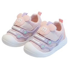 Annie韓系童鞋 童裝 童用品 寶寶透氣網面米奇學步鞋 17碼