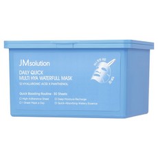 JMsolution 肌司研 每日快速多重玻尿酸水潤保濕面膜 350ml, 1個, 30入