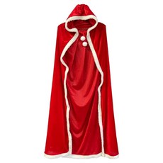 CANTAUNIVERSE 男士高級長版聖誕斗篷