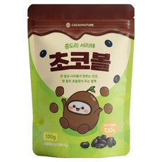 CACAONATURE Cooking Story 黑豆黑豆霜可可球, 1個, 100g