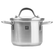 ZWILLING 雙人 Pico 不鏽鋼雙耳湯鍋 12 x 12 x 14.9 cm 1L, 12cm, 1個, 單一顏色