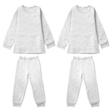 MI MI LEO TR台製超舒適保暖刷毛居家兒童套裝2套組