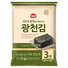 해표 광천김 전장 3p, 60g, 1개