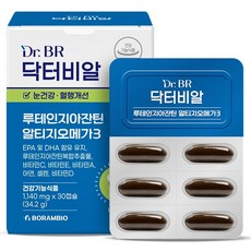 Dr.BR 葉黃素玉米黃素Rtg Omega-3 34.2g, 1個, 30錠