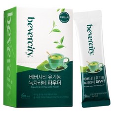 세미 유기농 녹차라떼 스틱, 1개, 10개입, 20g