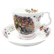 앤슬리 브램블리헷지 커피잔 1인조 세트, AUTUMN, 1세트