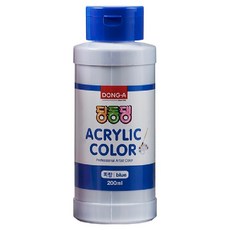 동아교재 딩동댕 아크릴물감 파랑, 200ml, 1색