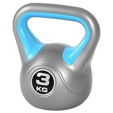 반석스포츠 스타일 케틀벨, 그레이 + 민트, 3kg, 1개