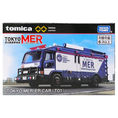 TAKARA TOMY PREMIUM 無極限 東京救援車 T01 TOKYO MER ER CAR, 藍色, 1個