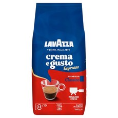 LAVAZZA Espresso Crema e Gusto 義大利經典咖啡豆, 1kg, 1個, 全豆咖啡（未研磨）