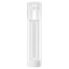 真空便攜式化妝品分裝瓶 30ml, 1個, 透明