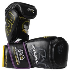 RIVAL RFX Guerrero Intelli-Shock 小羅伊·瓊斯版 限定版 拳擊沙包手套 雙手套裝, 黑色 + 灰色, 1套