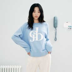 JUCY JUDY 女款字母印花套頭針織衫 JZKT726B