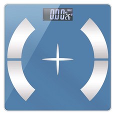 MTK 藍芽體重計 A1-01, 淺藍色, 1個, A1