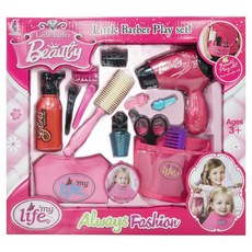 PLAYFUL TOYS 頑玩具 女孩理髮組 14PCS, 粉色, 1套