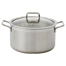 Modern House 耐用電磁爐適用三層不鏽鋼湯鍋, 單一顏色, 1個, 24cm