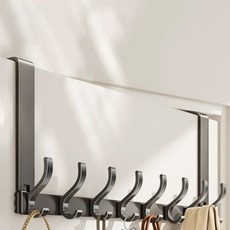 Livrica 8鉤門掛架 28cm, 灰色, 1個