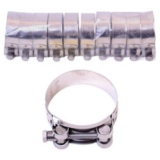 J-TECH 翔穩軍品 304材質 不鏽鋼 SUS 單軟管 高壓管束 52~55mm, 10個